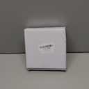 Miamolo Ceramic Spoon Holder for Stove Top, Cute Coffee Spoon Rest with Ruffled Edge for Coffee Bar, Cooking Stove Spoon Holder for Multiple Utensils, Modern Kitchen Decor Housewarming Christmas Gift (Black/White)