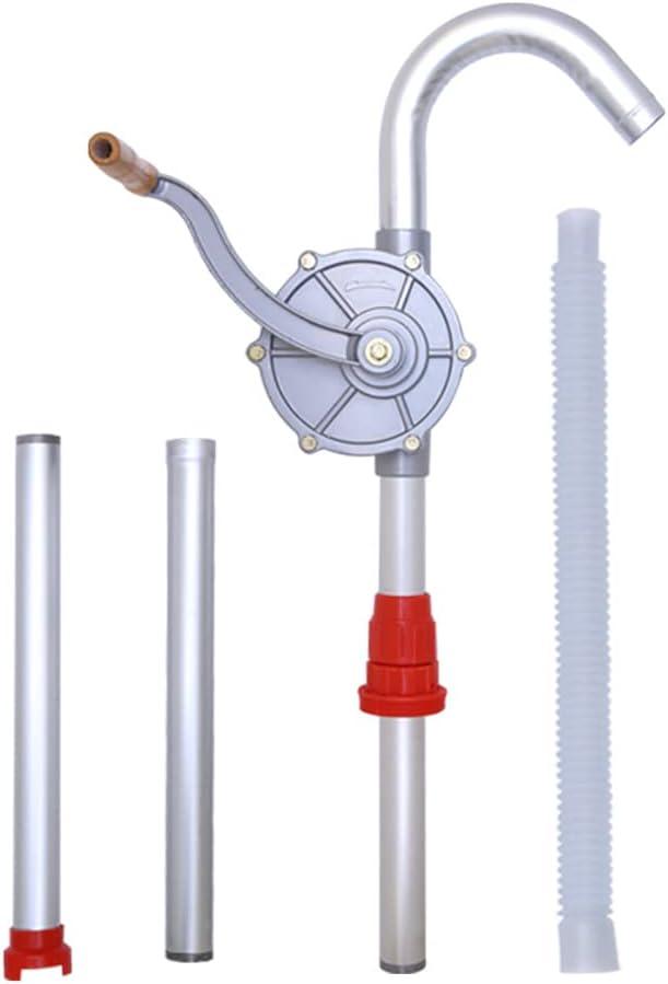 LYCARESUN 15 to 55 Gallon Drum Pump, Aluminum Barrel Pump Liquid Transfer, Siphon Barrel Pump for Diesel, Kerosene, Hydraulic Fluid