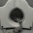 Raised Toilet Seat Height Toilet Seat with Handle Toilet Seat Risers Toilet Safety Seat for Elongated or Standard Commode White
