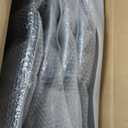 Tesla Model Y 19-Inch Wheel Hub Cover Wheel Covers, 4 Covers Per Pack, Made of Sturdy PC ABS Material for 2020-2024 Model Y Gemini Wheel Cover Replacement, Silver and Black Color