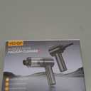 Car Vacuum Portable Cordless, High Power Brushless Motor Handheld Vacuum, 6-in-1 Rechargeable Mini Cleaner with Air Duster for Car, Home, Pet Hair, Keyboard