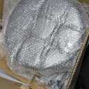 Rolling Stool with Wheels Adjustable Height, Roller Stool for Massage Medical Tattoo Spa Heavy Duty Swivel Desk (Super Thick Cushion, Black)