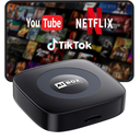 Wireless CarPlay Adapter Dongle Support TF Card for OEM Wired Car Play & Android Auto Cars