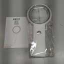 Magnifying Glass with Light and Stand, Foldable Handheld Magnifying Glass 18 LED Illuminated Lighted Magnifier for Macular Degeneration, Seniors Reading, Close Work, Coins, Jewelry White