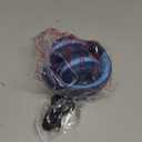 iClever BTH12 Kids Bluetooth Headphones,Colorful LED Lights Kids Headphones Wireless,74/85dBA Safe Volume,85H Playtime,Fast Charging,Bluetooth 5.2,Over Ear,Built-in Mic for iPad/Tablet/Airplane,Blue