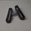 Pants Hangers Non Slip - 20 Pack Velvet Hangers for Closet - Thin Space Saving Clothes Hanger - Strong, Durable, Perchas Terciopelo with 360 Rotatable Hook for Jean, Tank Top, Bra, Shorts (Black)