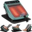 LifePro VibraFlow Foot Massager for Neuropathy - Relaxing Calf and Foot Therapy with Heat Option for Maximum Soothing Relief - Massager for Blood Circulation and Revitalization