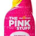 Stardrops The Pink Stuff Miracle Multi-Purpose Cleaner Removes Grease, Grime, and Stains on Kitchens, Bathrooms, Floors, and More, 25 fl Oz (Pack of 2)