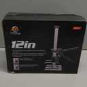 Labor Saving Arm Jack Handle 2 Pack, Construction Jack, Wall Tile Locator, Multi Function Height Adjustment Lifting Device, Door Panel Lifting Cabinet, Raised 6.69 in, Pair Dynamic Load 450 LB (Black)