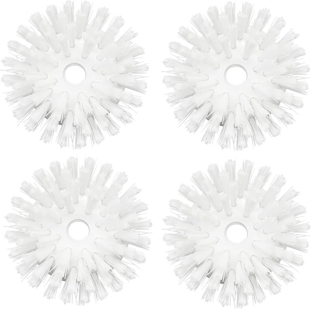 4 Pack Palm Brush Refills for OXO Soap Dispensing Palm Brush, Palm Brush Replacement Head