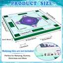 32"×32" Floating Mahjong Table for Pool, Floating Mahjong Table for Adult | Sturdy Mahjong Pool Float Table for Multi Games Dominoes Poker Scrabble, Floating Mahjong Table for Adult Pool Game