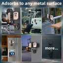 Magnetic Phone Mount Holder, 360 Adjustable Magnetic Phone Suction Cup Mount. Attaches to All Metal Surface Gym/Car/POV/VLOG Hands-Free Shooting for iPhone16/15/14/13 and All Phones