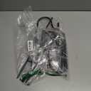 5 Pieces 32 Inch Shepherds Hooks for Outdoor Adjustable Shepherds Hook Metal Garden Bird Feeder Pole Black Plant Hangers Stakes for Plant Baskets Solar Lanterns Bird Feeders Weddings Dcor (5 PCS)