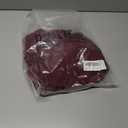 DRESSTELLS Women's Cocktail Ruffle Tiered Dresses, Formal Wedding Guest Graduation Party Mini Dress (Medium, Glitter Burgundy)