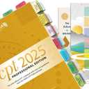 Upgraded Index Tabs for CPT 2025 Professional Edition (AMA), 96 Book Tabs, Color-Coded with Alignment Card & Page Numbers Sheet & Bookmark, Laminated Durable, Book Not Included