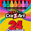 Cra-Z-Art 24ct Crayons Pack, Perfect Back to School Essential, Art Supplies for Coloring Fun, Ages 3 and Up