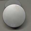 LoveDeal Aluminum Alloy Tart Pan, 3 Inch Cute Flan Mold, 10 Pieces Egg Tart Molds for Baking Pastel de Nata, Pie, Tartlet, Popover - Silver Tin