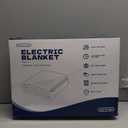 Electric Blanket Winter Warm Series Full, Super Cozy Luxury Faux Fur & Sherpa with 6 Heating Levels & 0-10 Hours Auto Off, Fast Heating & Overheat Protection, 72" x84", Green