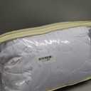 10ft x 20ft Wrinkle Free White Ceiling Drapes for Wedding Parties, 2 Panels Ceiling Tent Canopy Curtains Thick Polyester, 20ft Long Tent Draping Arch Drapery for Birthday Event Decoration