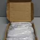 Alzassbg 10 Pack Polished Chrome Cabinet Pulls, 5 Inch(128mm) Hole Centers Cabinet Handles Kitchen Hardware Straight Bar for Cabinets and Drawer AL3082CP