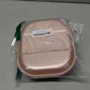 Geekria NOVA Headphones Case Compatible with Bose QC Ultra II, QC Ultra, QC45, QC 35 II, QC25, QCSE, Replacement Hard Shell Travel Carrying Bag with Cable Storage (Rose Gold)