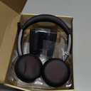Mopchnic Wireless Headset with Noise Cancelling Microphone, On-Ear Bluetooth Headset with USB Dongle, Mute Function & Charging Base, Wireless Headphones for Work from Home and Call Center (Black)