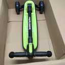 Besrey Kick Scooter for Kids Ages 3-10, 3-Wheel Folding Scooter with Adjustable Height, LED Light Wheels, Extra Wide Deck for Outdoor Activities
