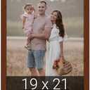 WallsThatSpeak 19x21 Brown Picture Frame, Wall Decor for Art and Photos