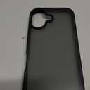 JETech Matte Case for iPhone 17 6.3-Inch, Shockproof Military Grade Drop Protection, Frosted Translucent Back Minimalist Phone Cover, Anti-Fingerprint (Black)