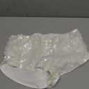 Floerns Women's Sequin Low Rise Mini Shorts Sparkly Beaded Night Out Glitter Micro Shorts (Large, White)