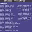 12677836 Oil Pressure Sensor for 2003-2008 Chevy Chevrolet Silverado 1500 2500 3500,Express,Corvette,Suburban,Avalanche,Impala,Tahoe,Trailblazer& GMC Sierra,Savana,Yukon,Envoy&Cadillac,CTS,Escalade