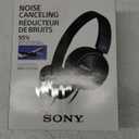 Sony MDRZX110NC Noise Canceling On Ear Headphones, Black