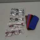 NORPERWIS 5 Pairs Reading Glasses - Standard Fit Spring Hinge Readers Glasses for Men and Women (Black Purple Red Blue Brown, 2.50)