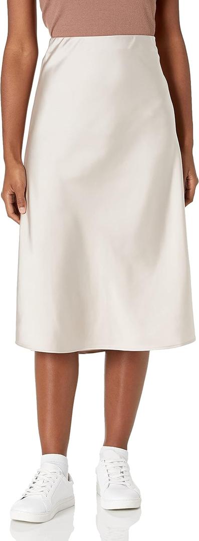 The Drop Women's Maya Silky Slip Skirt (Medium) The Drop Women's Maya Silky Slip Skirt (Medium)