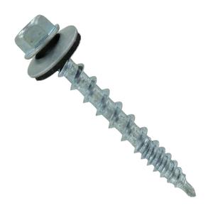 Fasteners Plus ST Fastening #10 x 1-1/2" Kwikseal Woodbinder Metal Roofing Screws Metal-to-Wood Galvanized (Pack of 250)