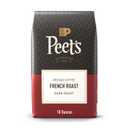 Peet's Coffee, Dark Roast Ground Coffee, 100% Arabica Coffee - French Roast 18 Ounce Bag (EXP 05/31/26)