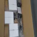 Unicozin Modern Bathroom Light Fixtures, 5 Light Vanity Lights, Black Wall Lamp with Clear Glass for Bathroom, Mirror, Living Room, Bedroom, Hallway, E26 Base