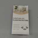 24 Pcs Chair Leg Floor Protectors for Hardwood Floors Silicone Covers Felt Pads Furniture Leg Caps Anti-Scratch Reduce Noise Fit (1-5/16" to 2")