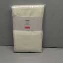 maxmill Faux Linen Texture Tablecloth Stain Resistant Waterproof, Wrinkle Resistant Washable Table Cloth, Fabric Table Cover for Dining Room, Indoor and Outdoor Use, Rectangle 60 x 120 Inch, Ivory