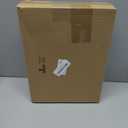 Juinte 10 Pcs 8" Small Christmas Wreaths for Kitchen Cabinet and 1 Roll Ribbon 2.5" x 30 Yards, Mini Christmas Wreaths for Indoor DIY Crafts Window Front Door Farmhouse(Classic,Velvet)