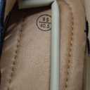 FRACORA Women's Ballet Flats Black PU Leather Dress Shoes Comfortable Round Toe Slip on Flats with Breathable Eyelets Women's 9.5