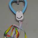 Interactive Cat Toys for Indoor Cats,Enrichment Stimulation Toys, Electric Hanging Door Clip Ribbon Kitty Toy,Automatic Play Chase Exercise Feather Toys for Bored Indoor Adult & Kitten Cats (Blue)