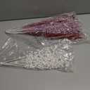 18 Pcs Mother's Day Decoration Valentines Day Floral Picks Tree Decorations 17 Inch Red and Pink Glitter Berry Spray Picks Christmas Decor for Tree Wreaths Centerpieces Wedding Anniversary