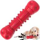 ZIKATON Dog Squeaky Toys for Aggressive Chewers, Durable Chew Toys for Large Medium Breed Dog, Dog Toys, Tough Durable Dogs Toys with Natural Rubber