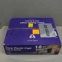 110 Pack 16 oz Plastic Cups with Lids and Straws,Sturdy Disposable Iced Coffee Cups with Lids,Clear To Go Cups For Smoothie,Cold Drinks