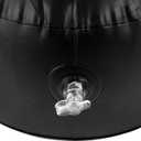 Didiseaon Inflatable Hat Holder Pvc Black Portable Cap Display Stand Lightweight Foldable for Adult and Kids Hats for Shape Maintenance