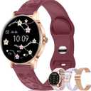 Smart Watch for Women(Answer/Make Call), 1.27'' Fitness Activity Tracker Watch with 130+ Sports Modes, Heart Rate Sleep Monitor, Pedometer, 41mm Smartwatch for Android iPhone Compatible (ROUND)