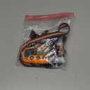 Bousnic Dog Shock Collar - 3300Ft Dog Training Collar with Remote for 5-120lbs Small, Medium, Large Dogs Rechargeable Waterproof e Collar with Beep (1-8), Vibration(1-16), Safe Shock(1-99) (Orange)