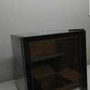 Antarctic Star Mini Fridge Cooler - 12 Bottle 48 Can Beverage Refrigerator Glass Door for Drinks or Beer Wine Small Drink Dispenser for Home, Office or Bar, Electronic Temperature Control1.3cu.ft. (Black)