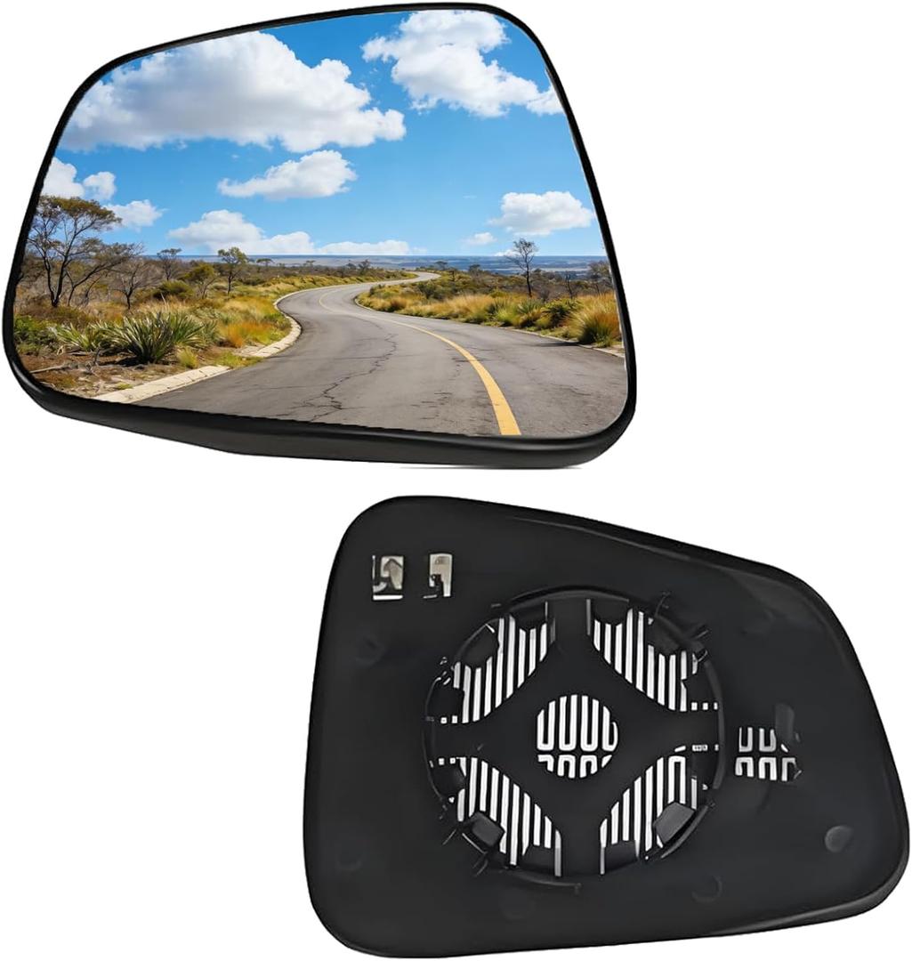 1 PCS Driver Side Heated Mirror Glass Compatible with 2013 2014 2015 2016 Buick Encore, 2015 2016 2017 2018 2019 2020 Chevrolet Chevy Trax, Left Side Mirror with Backing Plate, 94564035